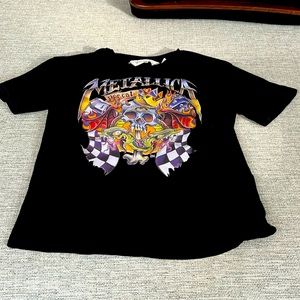 NWOT H&M black Metallica tshirt